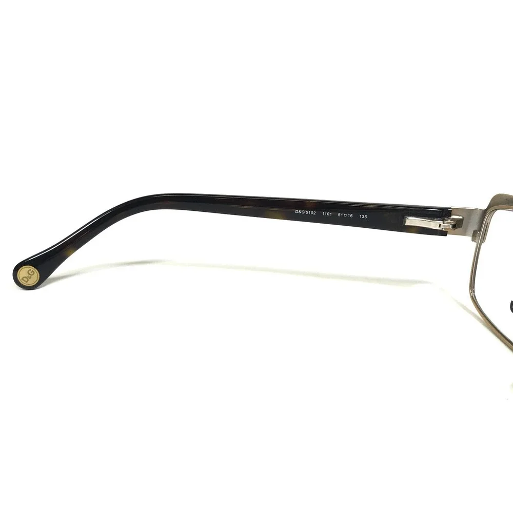 Dolce & Gabbana Eyeglasses Frames D&G5102 1101 Tortoise Brown Gold 51-16-135